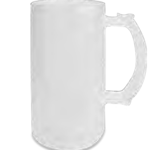 Glasbierkrug satiniert, 16 oz – personalisierbar, MPlot